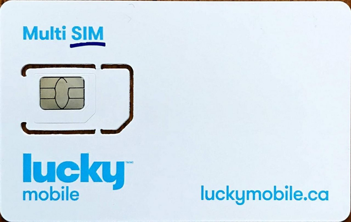 Lucky Mobile Multi Sim Card - 3 in 1 Combo. Standard, Micro & Nano. 4G LTE:  Amazon.ca: Tools & Home Improvement
